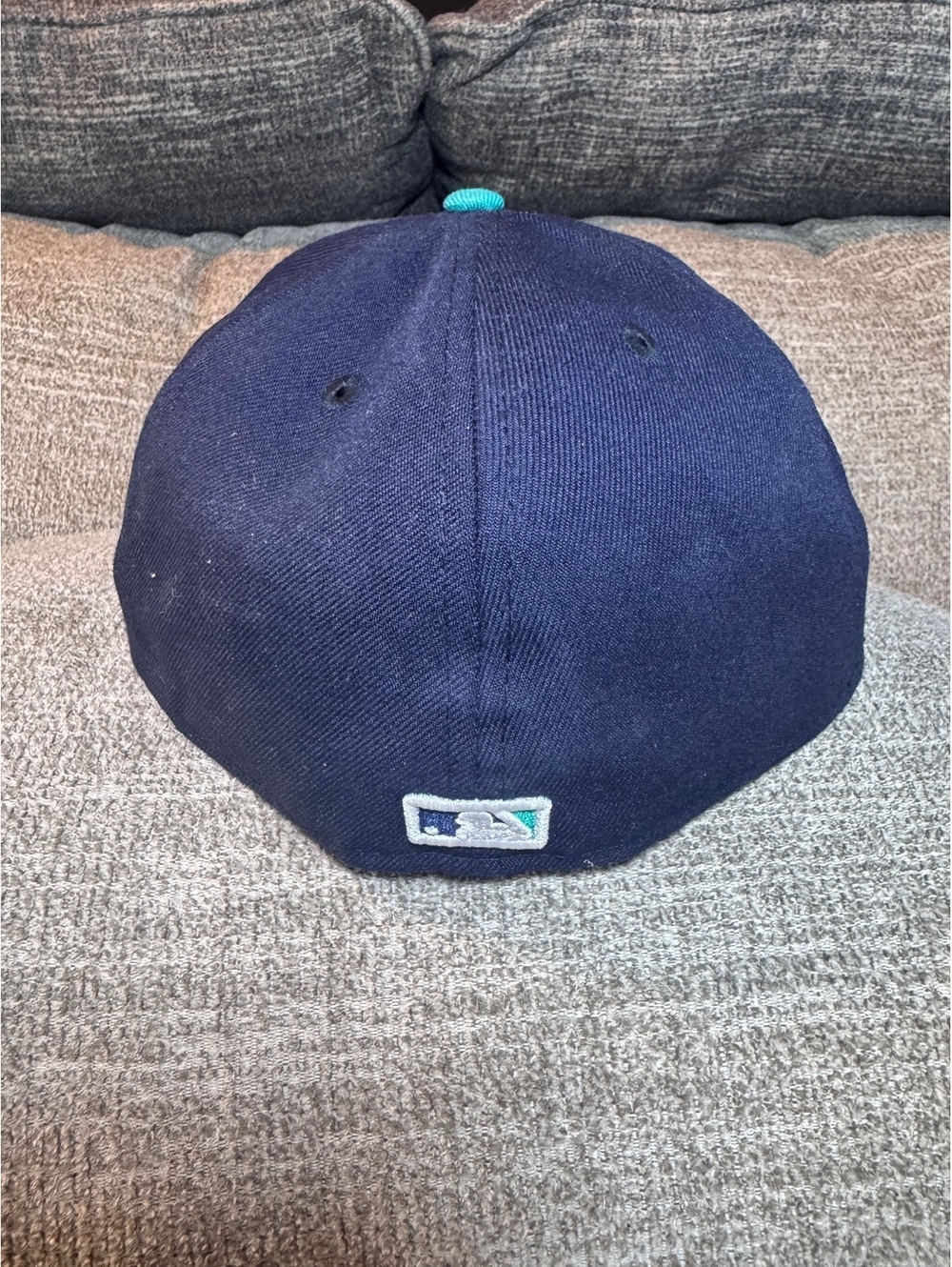 Seattle Mariners New Era 59FIFTY Fitted Hat - Size 7 5/8 - Picture 4 of 10